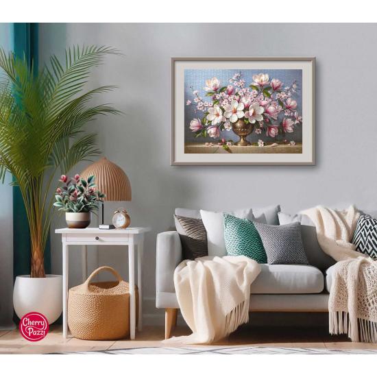 Puzzle Cherry Pazzi Magnolia Elegance 1000 pièces