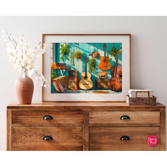 Puzzle Cherry Pazzi Musiques de garage 1000 pieces