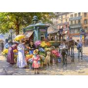 Puzzle de 1000 pièces du marché aux fleurs Cherry Pazzi