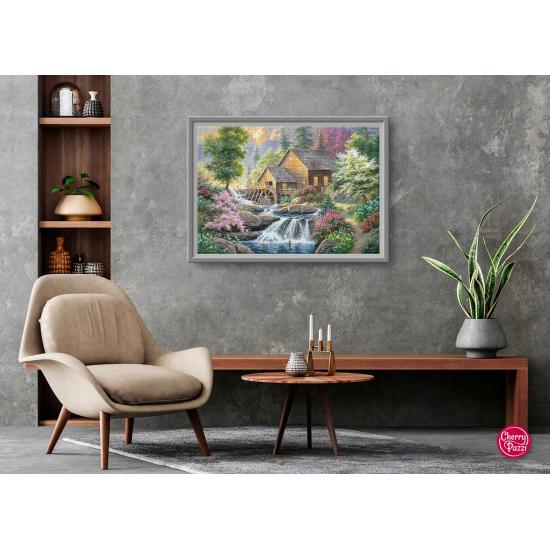 Puzzle 2000 pièces Moulin d'été Cherry Pazzi