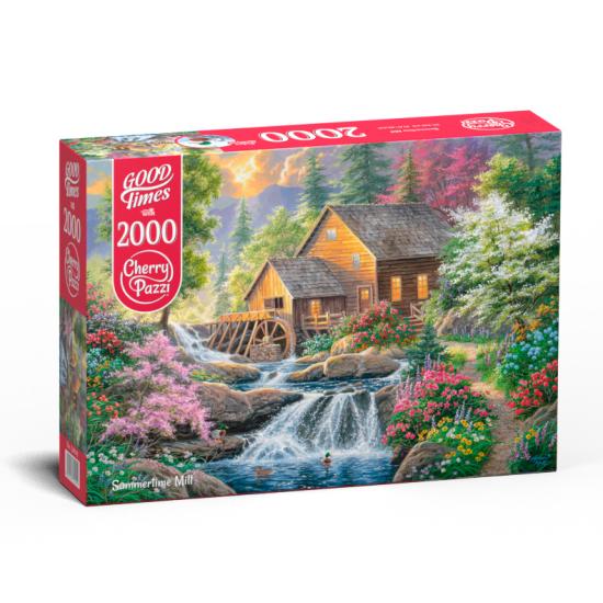 Puzzle 2000 pièces Moulin d'été Cherry Pazzi