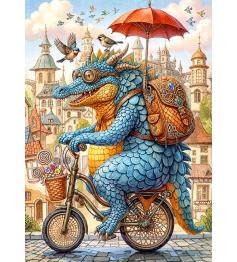 Puzzle Cherry Pazzi Mignonne Sur Roues XXL 300 pièces