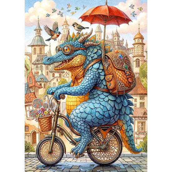 Puzzle Cherry Pazzi Mignonne Sur Roues XXL 300 pièces