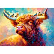 Puzzle Cherry Pazzi Mooing in the Air, 1000 pièces