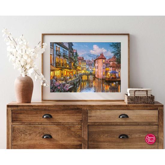 Cherry Pazzi Night at Annecy Puzzle 1000 pièces