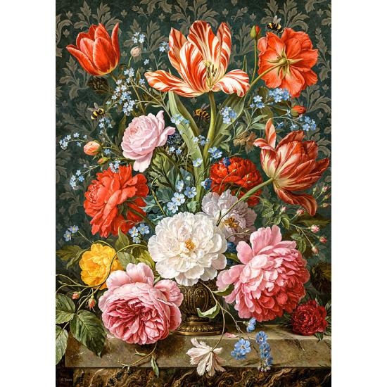 Puzzle Cherry Pazzi Nocturne Des Fleurs 1000 pièces