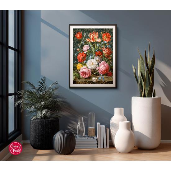 Puzzle Cherry Pazzi Nocturne Des Fleurs 1000 pièces