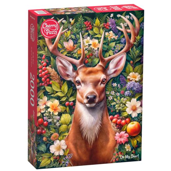 Puzzle Cherry Pazzi Oh My Deer 2000 pièces