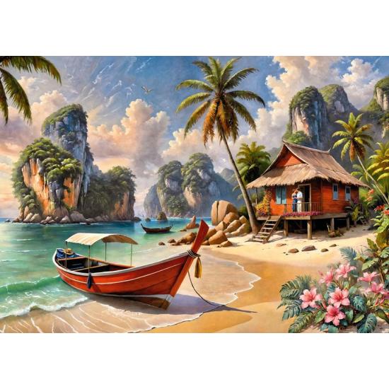 Puzzle Cherry Pazzi Paradis en Thaïlande 1000 pièces