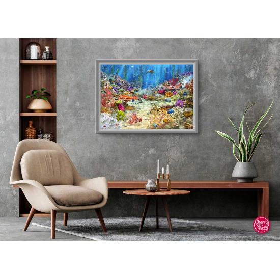 Puzzle Cherry Pazzi Paradis des récifs Coralliens de 2000 pièces