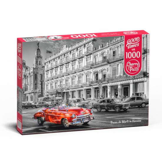Cherry Pazzi Paseo de Martí à La Havane Puzzle 1000 pièces
