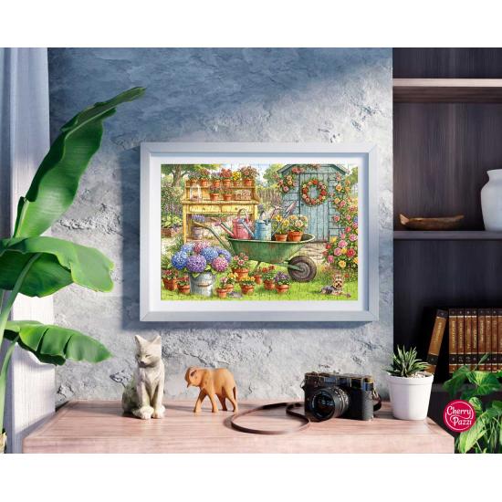 Puzzle Cherry Pazzi Le bonheur du rempotage XXL 300 pièces