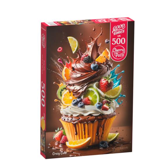 Puzzle Cherry Pazzi Gâteau Fou de 500 pièces Puzzle Cherry Pazzi Gâteau Fou de 500 pièces