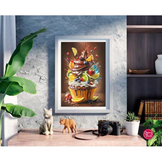 Puzzle Cherry Pazzi Gâteau Fou de 500 pièces Puzzle Cherry Pazzi Gâteau Fou de 500 pièces