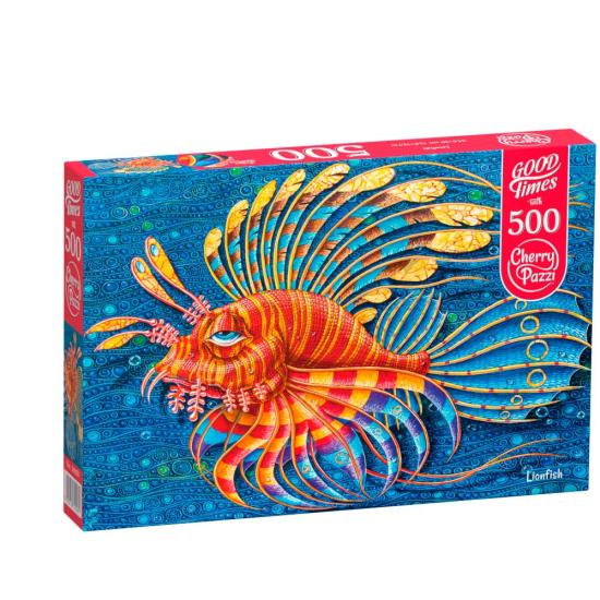 Puzzle Cherry Pazzi Poisson-lion de 500 pièces