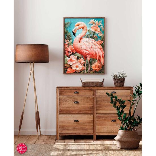 Puzzle Cherry Pazzi Pensez Rose 1000 pièces