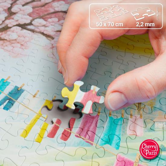 Puzzle Cherry Pazzi Prairie de vêtements 1000 pcs