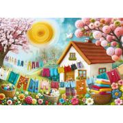 Puzzle Cherry Pazzi Prairie de vêtements 1000 pcs
