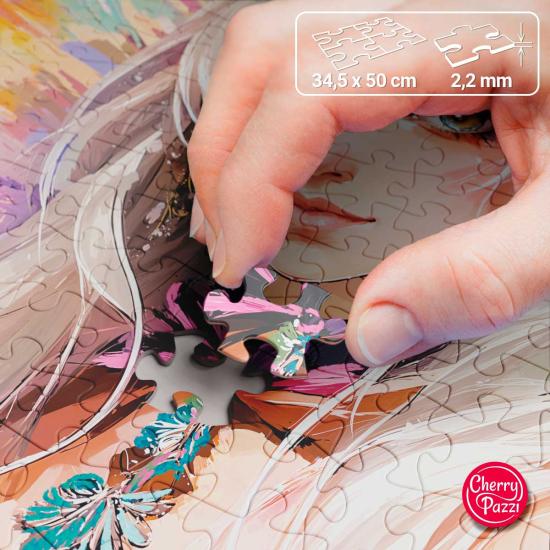 Puzzle Cherry Pazzi Princesse Elfe de 500 pièces