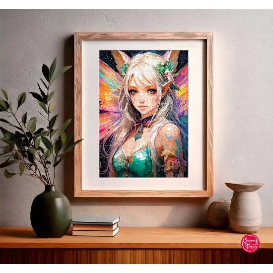 Puzzle Cherry Pazzi Princesse Elfe de 500 pièces