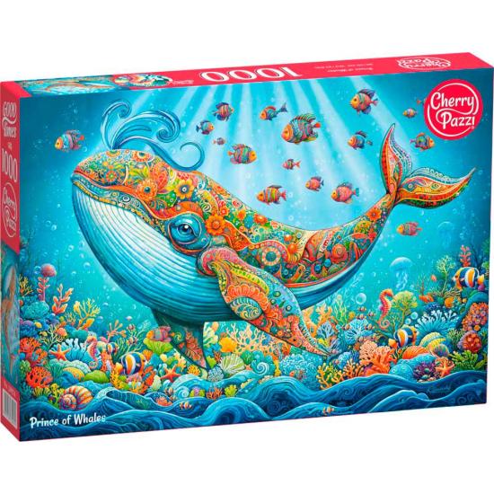 Puzzle Cherry Pazzi Prince des baleines 1000 pièces