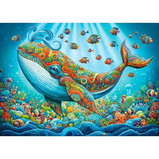 Puzzle Cherry Pazzi Prince des baleines 1000 pièces