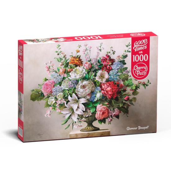 Puzzle 1000 pièces Cherry Pazzi Bouquet glamour