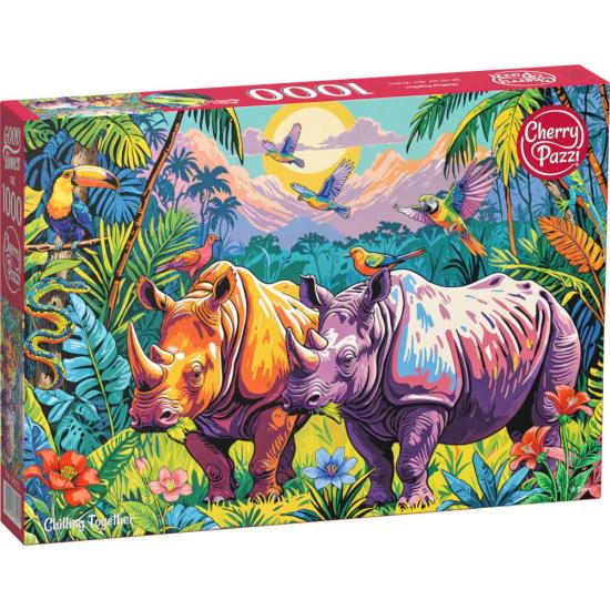 Puzzle Cherry Pazzi Se Détendre Ensemble 1000 pièces