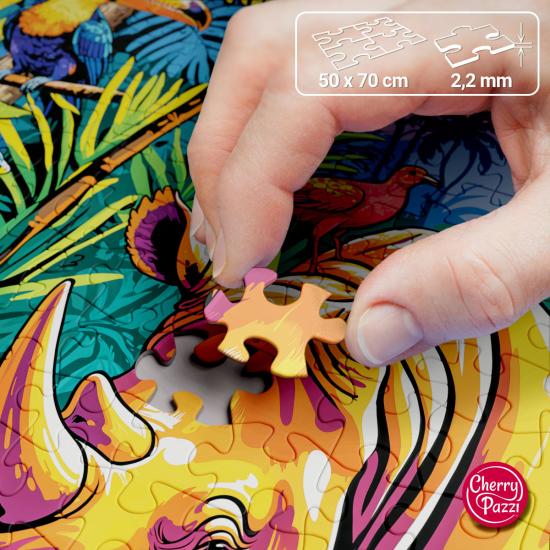 Puzzle Cherry Pazzi Se Détendre Ensemble 1000 pièces