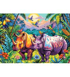Puzzle Cherry Pazzi Se Détendre Ensemble 1000 pièces