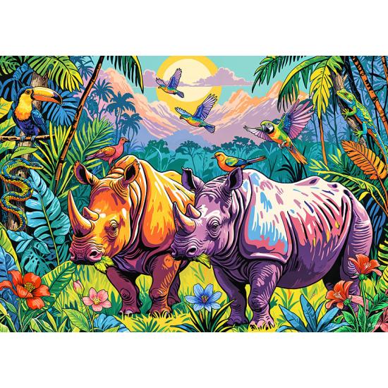 Puzzle Cherry Pazzi Se Détendre Ensemble 1000 pièces