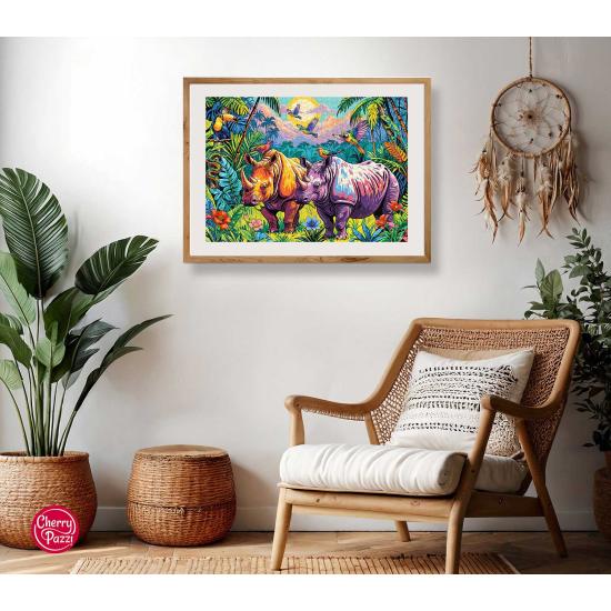 Puzzle Cherry Pazzi Se Détendre Ensemble 1000 pièces