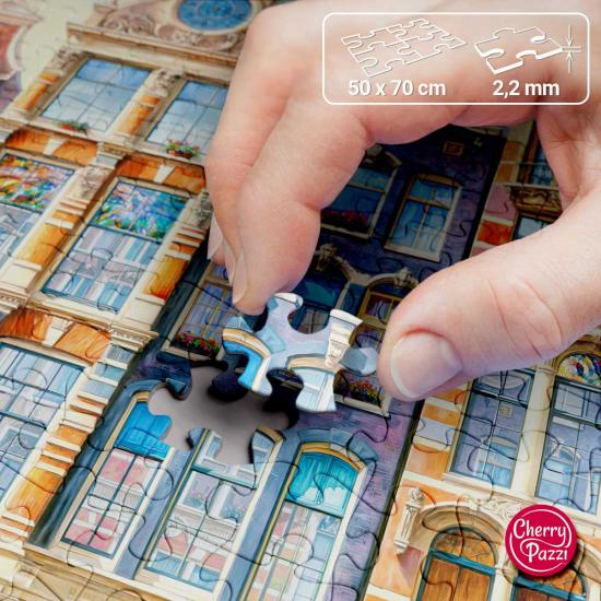 Puzzle Cherry Pazzi Rythme D'Amsterdam 1000 pièces
