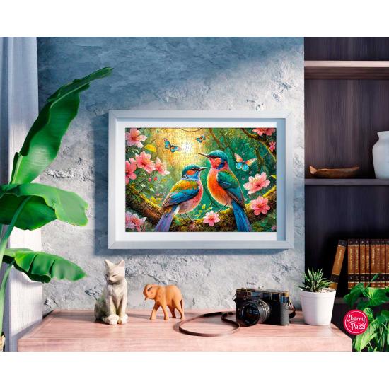 Puzzle Cherry Pazzi Saluer Le Nouveau Jour 500 pièc