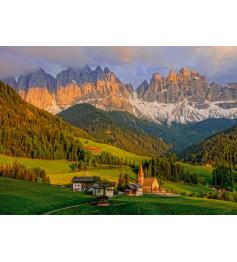 Cerise Pazzi Santa Magdalena, Dolomites Puzzle 1000 pièces