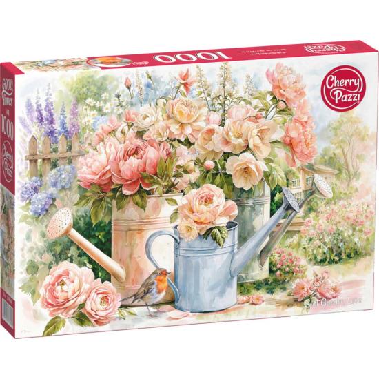 Puzzle Cherry Pazzi Soft Garden Love 1000 pièces
