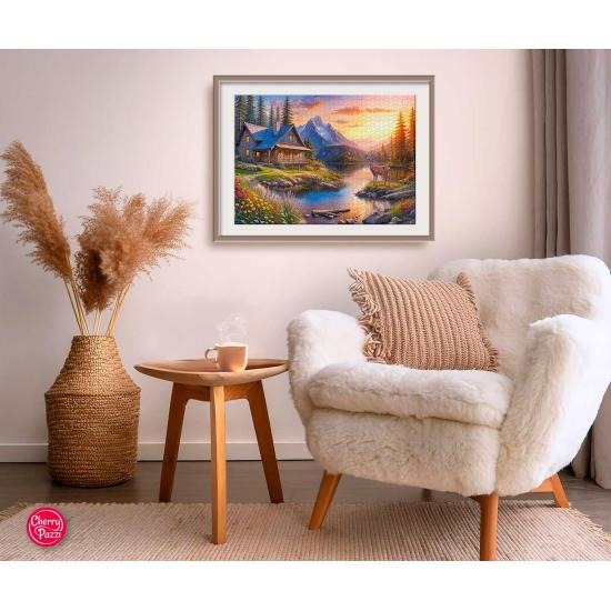 Puzzle Cherry Pazzi Rêves de montagne 1000 pièces