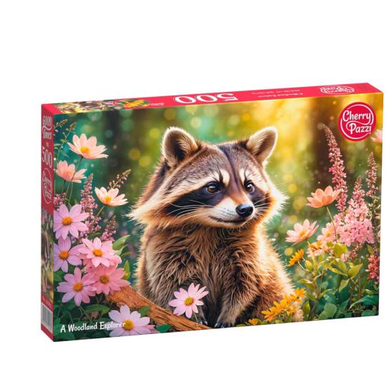 Puzzle Cherry Pazzi Une Exploratrice des Bois de 500 pièces Puzzle Cherry Pazzi Une Exploratrice des Bois de 500 pièces