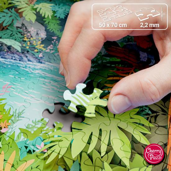 Puzzle Cherry Pazzi Un Miracle De Couleurs 1000 pièces