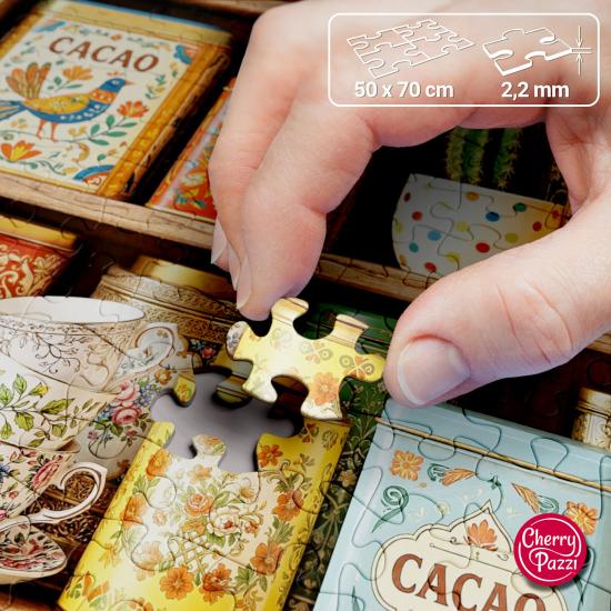 Puzzle Cherry Pazzi Un Trésor De Boîtes De Conserve 1000 pièces