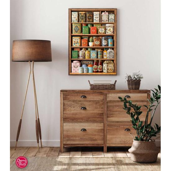 Puzzle Cherry Pazzi Un Trésor De Boîtes De Conserve 1000 pièces