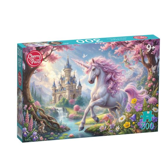 Puzzle Cherry Pazzi Pays Des Fées Des Licornes XXL 300 pièces