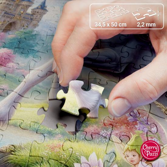 Puzzle Cherry Pazzi Pays Des Fées Des Licornes XXL 300 pièces