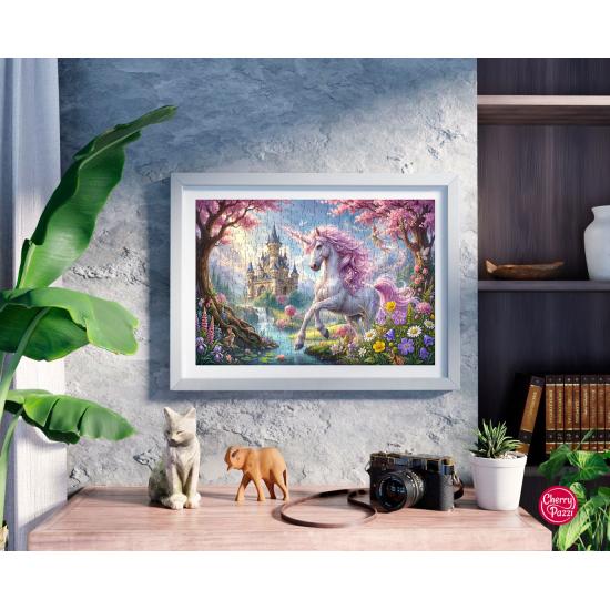 Puzzle Cherry Pazzi Pays Des Fées Des Licornes XXL 300 pièces