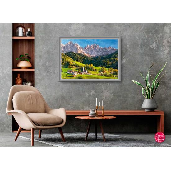 Puzzle Cherry Pazzi Vallée De Funes 2000 pièces