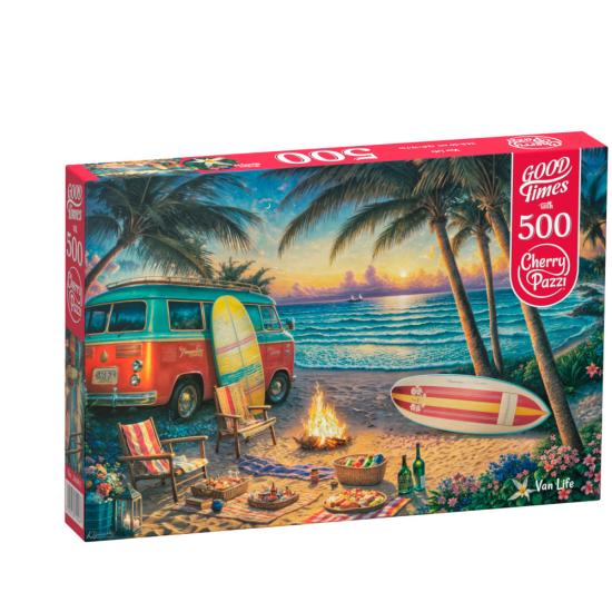 Puzzle Cherry Pazzi La Vie en Fourgonnette de 500 pièces Puzzle Cherry Pazzi La Vie en Fourgonnette de 500 pièces