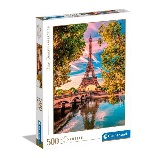Puzzle Clementoni Le Long de la Seine 500 pièces
