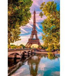 Puzzle Clementoni Le Long de la Seine 500 pièces
