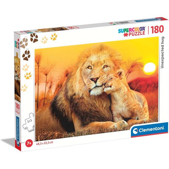 Puzzle Clementoni Câlin inattendu XXL 180 pièces