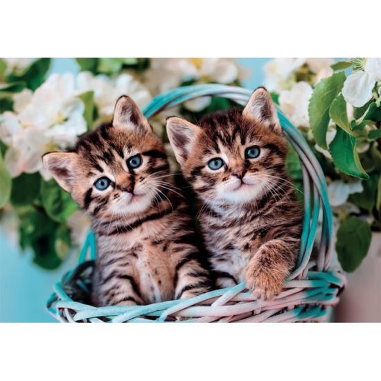 Puzzle Clementoni Adorables Jumeaux Chatons 60 pièces